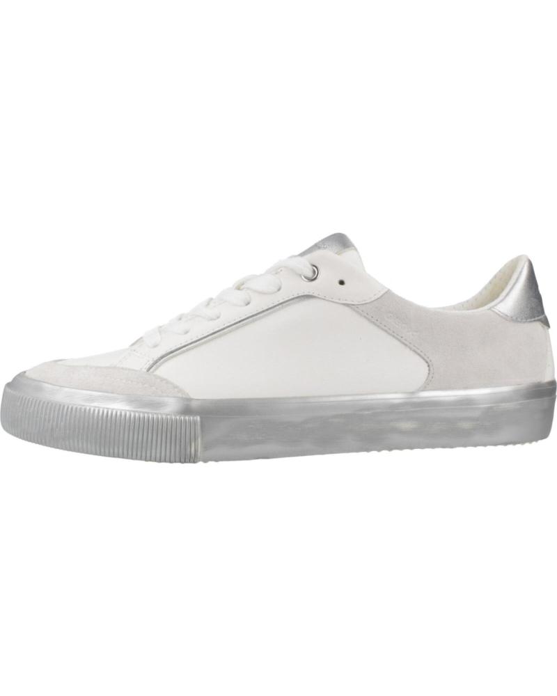 GEOX ZAPATILLAS MUJER MODELO D EMMELENY CON DETALLES PLATEADOS C0007 C0007