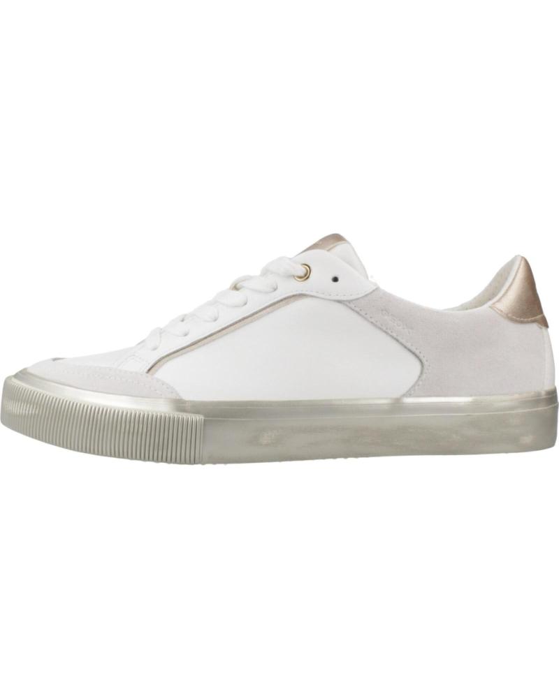 GEOX ZAPATILLAS MUJER MODELO D EMMELENY CON DETALLES DORADOS C1327 C1327