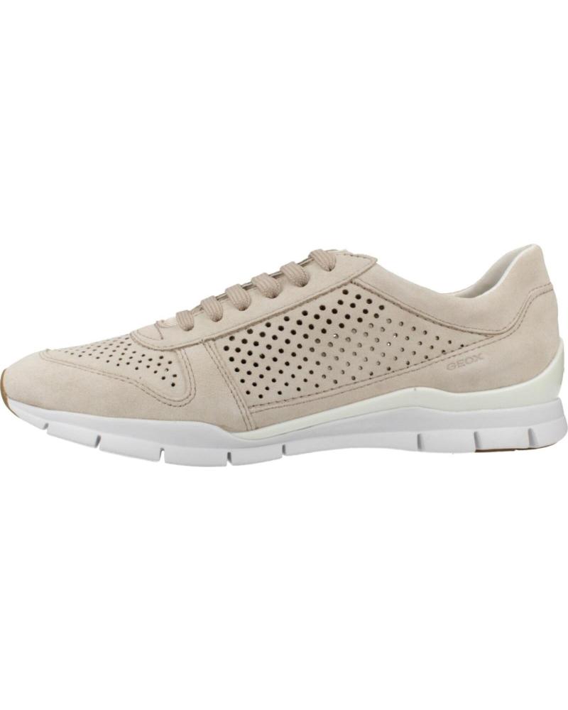 GEOX ZAPATILLAS MUJER MODELO D SUKIE B SCAMA BEIGE VARIOS COLORES