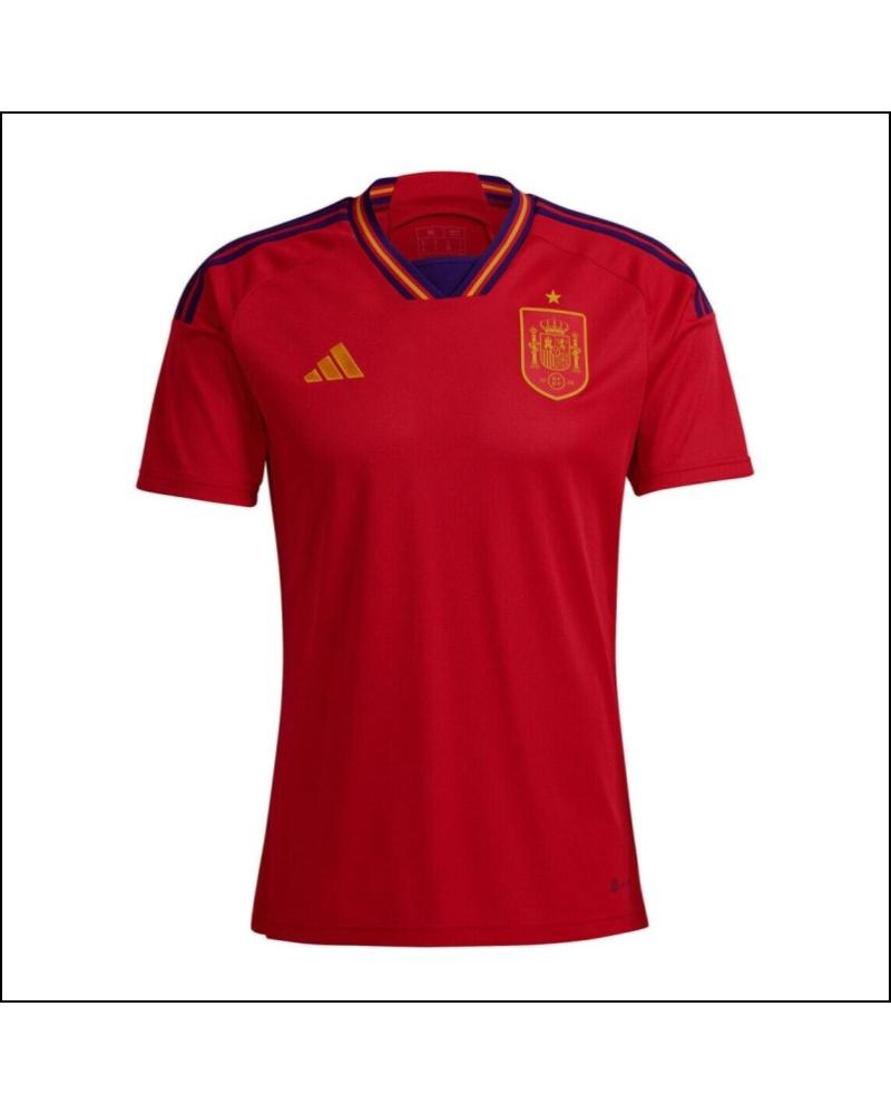CAMISETA ADIDAS ESPAÑA FEF 2ª EQUIPACIÓN QATAR 2022 HL1970 ROJO