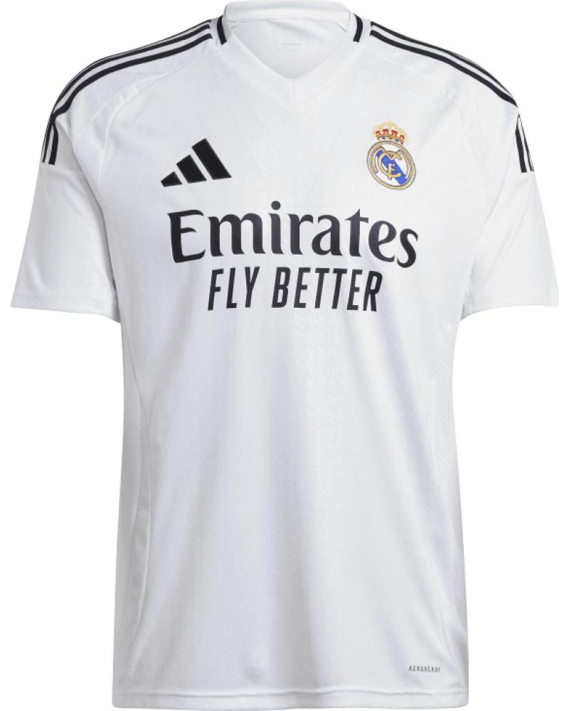 CAMISETA ADIDAS REAL MADRID CF HOME JERSEY 2024-25 BLANCO