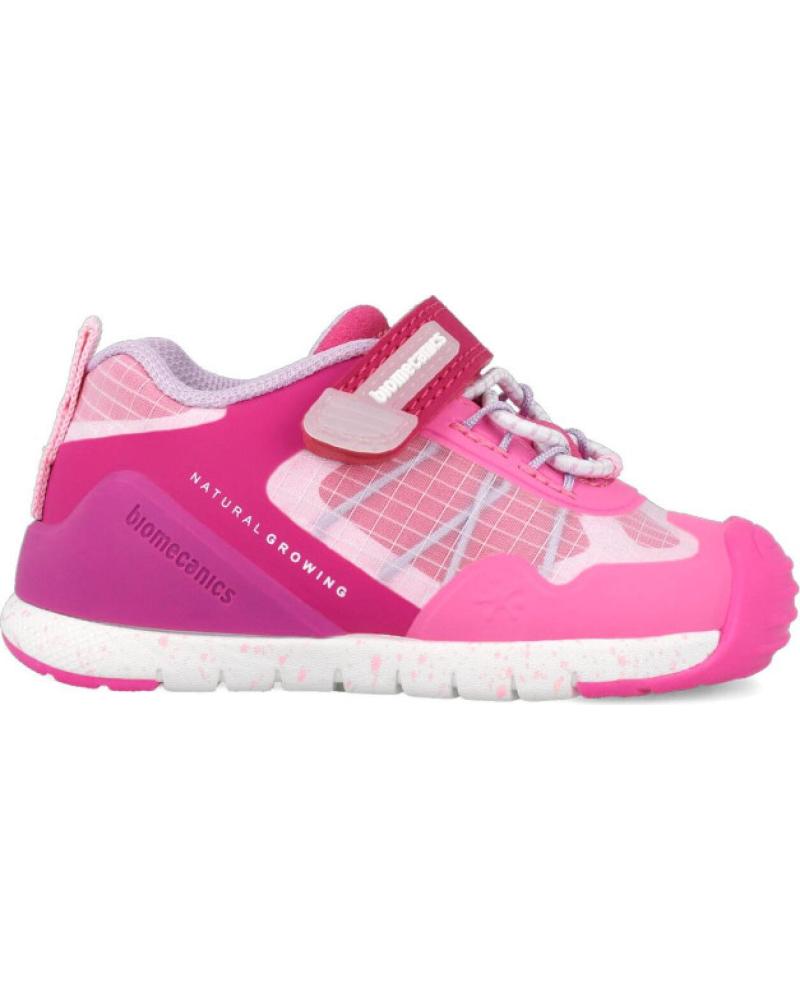 ZAPATILLAS DEPORTIVAS BIOMECANICS 251137 NIÑA CIERRE VELCRO TRANSPIRABLES FUCSIA FUCSIAC146