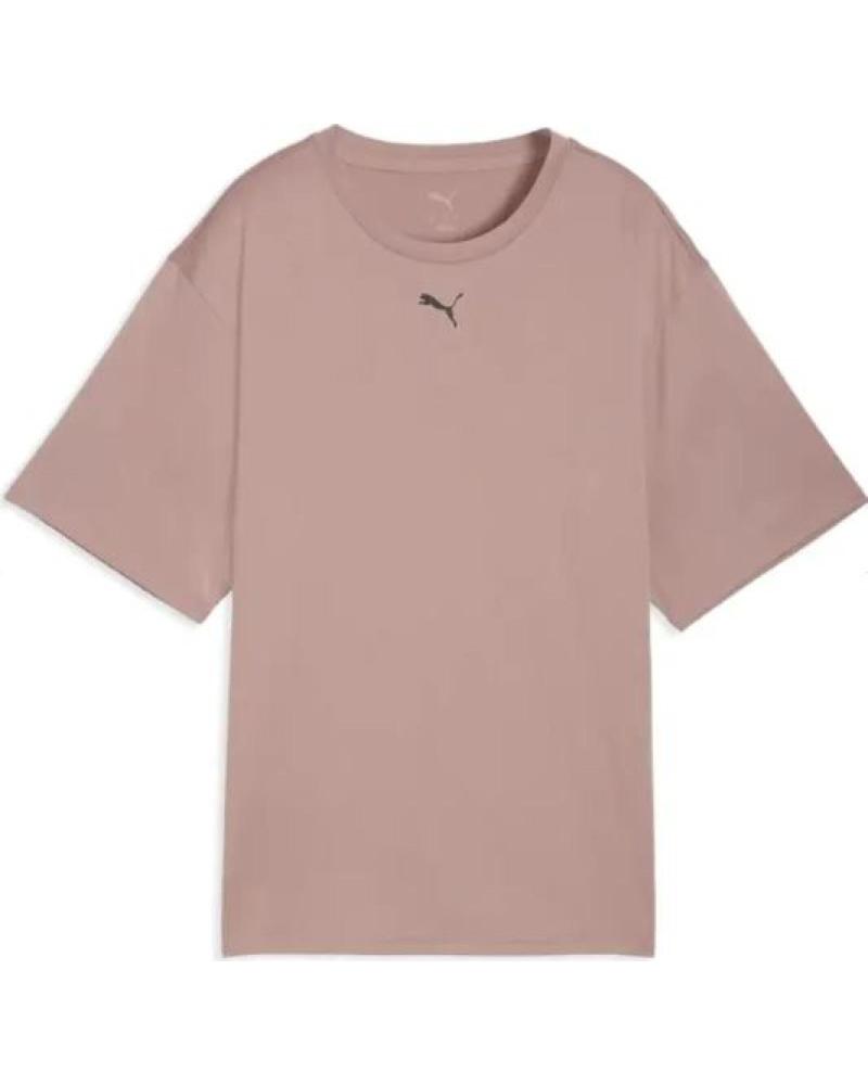 CAMISETA PUMA TRAIN ALL DAY ESSENTIAL MUJER 527139 ROSA OSCURO