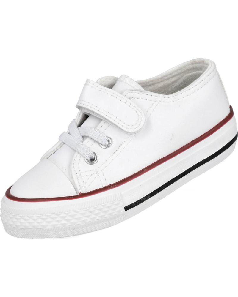ZAPATILLAS CASUAL BUBBLE BOBBLE KIDS DE LONA PARA NIÑOS BLANCO
