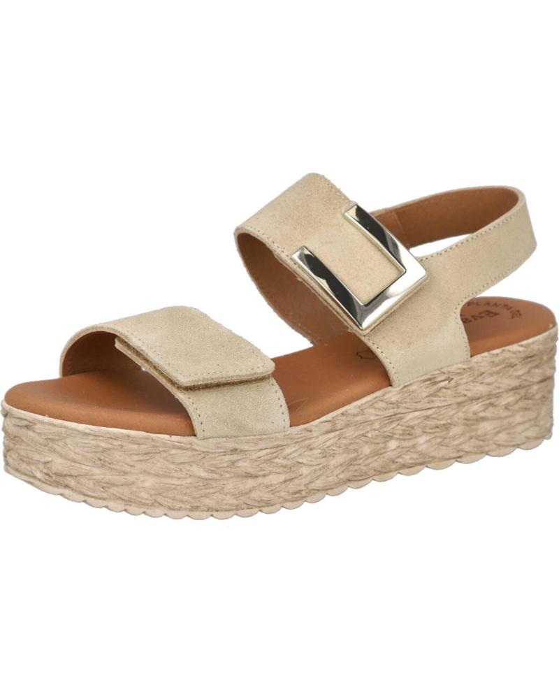 SANDALIAS PLATAFORMA BUBBLE BOBBLE EVA FRUTOS 724 MUJER BEIGE BEIG