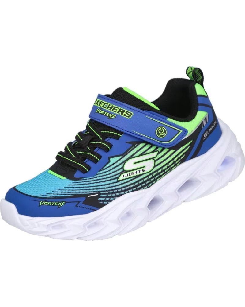 Skechers S-lights Vortex 30 Zapatillas con Luces 400590L Azul