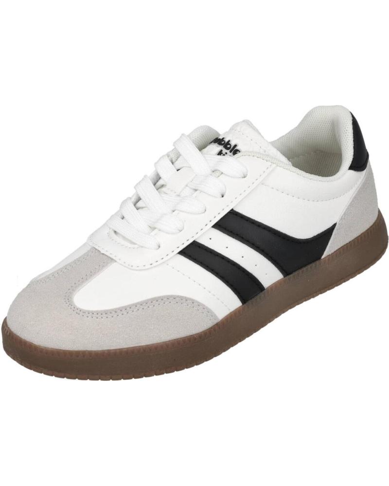 ZAPATILLAS CASUAL BUBBLE BOBBLE KIDS C1507 NIÑOS BLANCO BLANCO