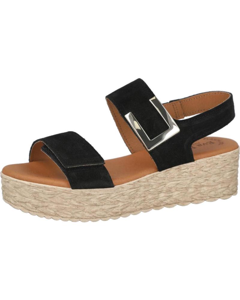 BUBBLE BOBBLE EVA FRUTOS 724 SANDALIAS PLATAFORMA MUJER NEGRO NEGRO