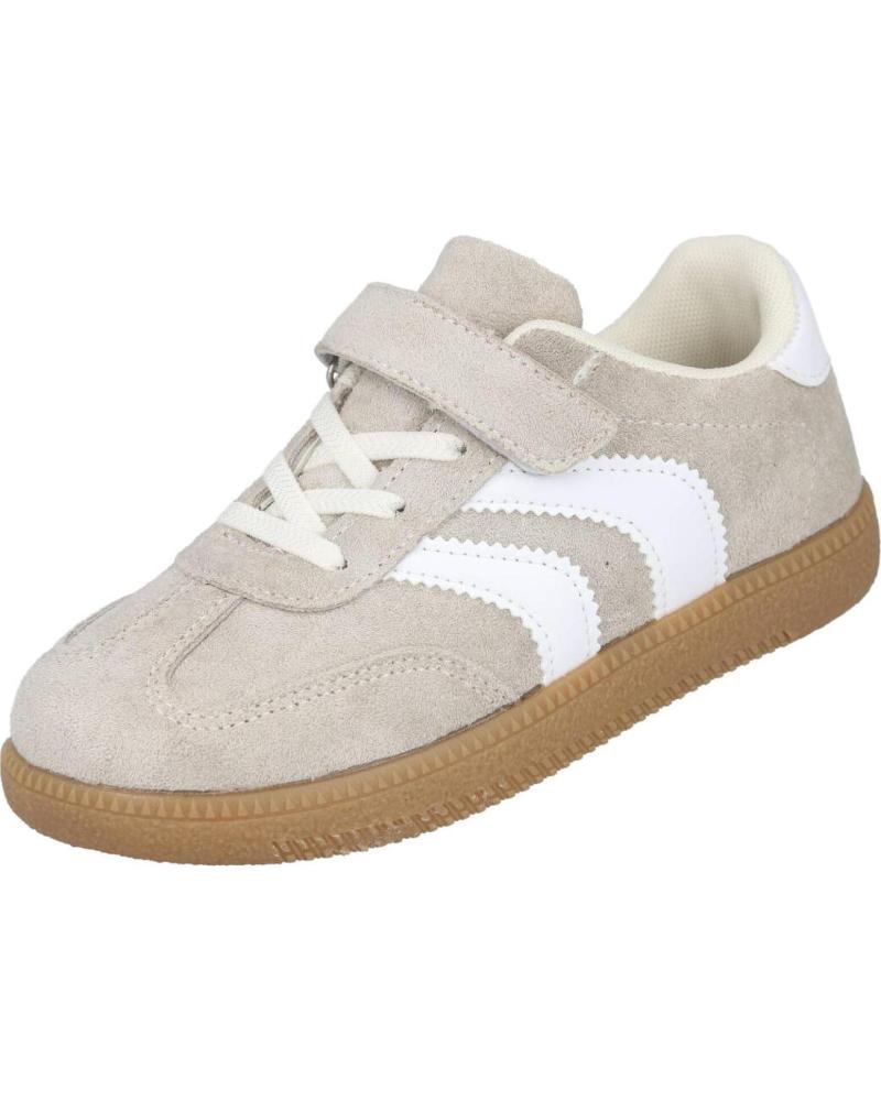 ZAPATILLAS CASUAL BUBBLE BOBBLE C1750 PARA NIÑOS - BEIGE BEIGE