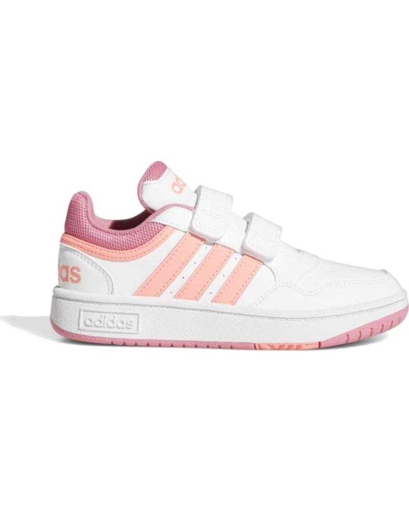ADIDAS HOOPS 3 0 CF C ADGW0434 ZAPATILLAS CASUAL NIÑA VELCRO MULTICOLOR