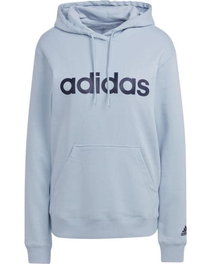 SUDADERA CON CAPUCHA ADIDAS W LIN FT HD MUJER MULTICOLOR