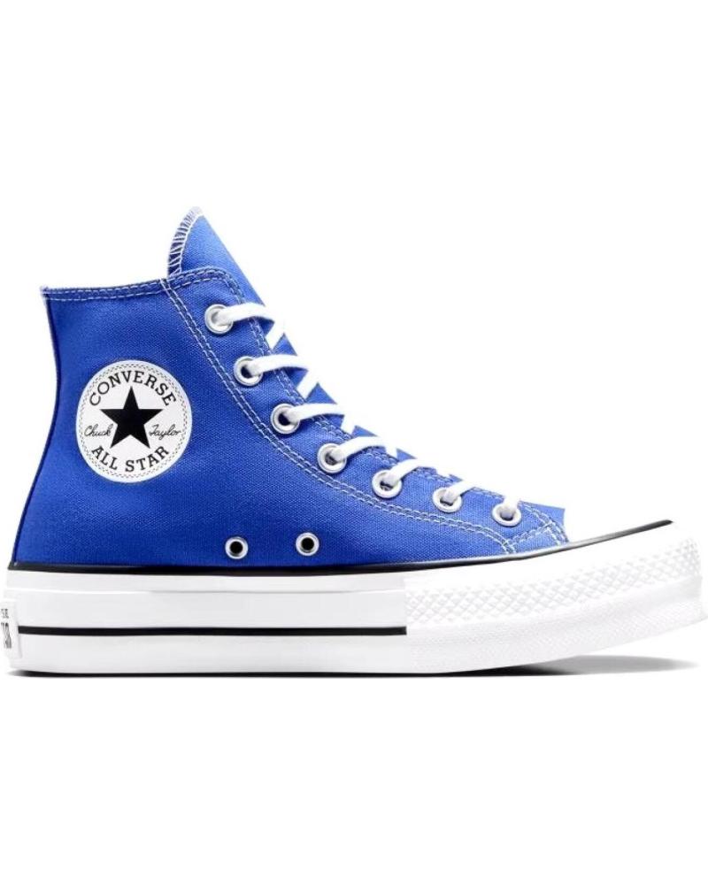 CONVERSE CHUCK TAYLOR ALL STAR LIFT PLATFORM A05699C ZAPATILLAS CASUAL MUJER BLUE FLAME-WHITE-BLACK