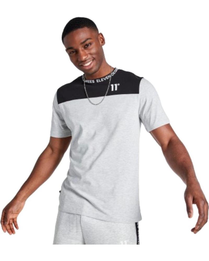 CAMISETA BLOCK PRINT TEXT 11 DEGREES 11D3319 660 MULTICOLOR