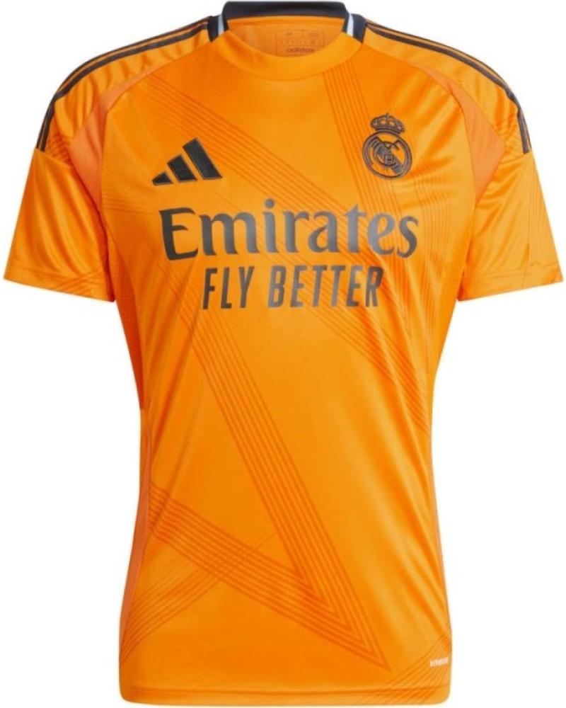 CAMISETA ADIDAS REAL MADRID 2ª EQUIPACIÓN JERSEY 2024-25 ADIU5013 NARANJA