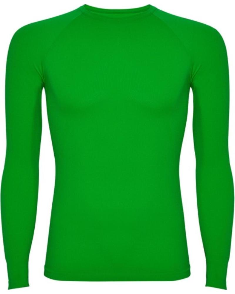 CAMISETA TÉRMICA ROLY PRIME MANGA LARGA HOMBRE VERDE MULTICOLOR
