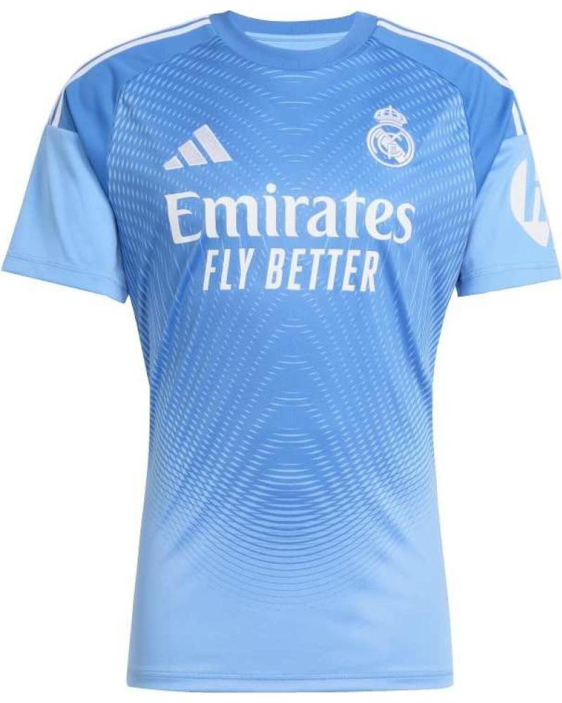 CAMISETA PORTERO ADIDAS REAL MADRID HOME 2025-26 HOMBRE MULTICOLOR