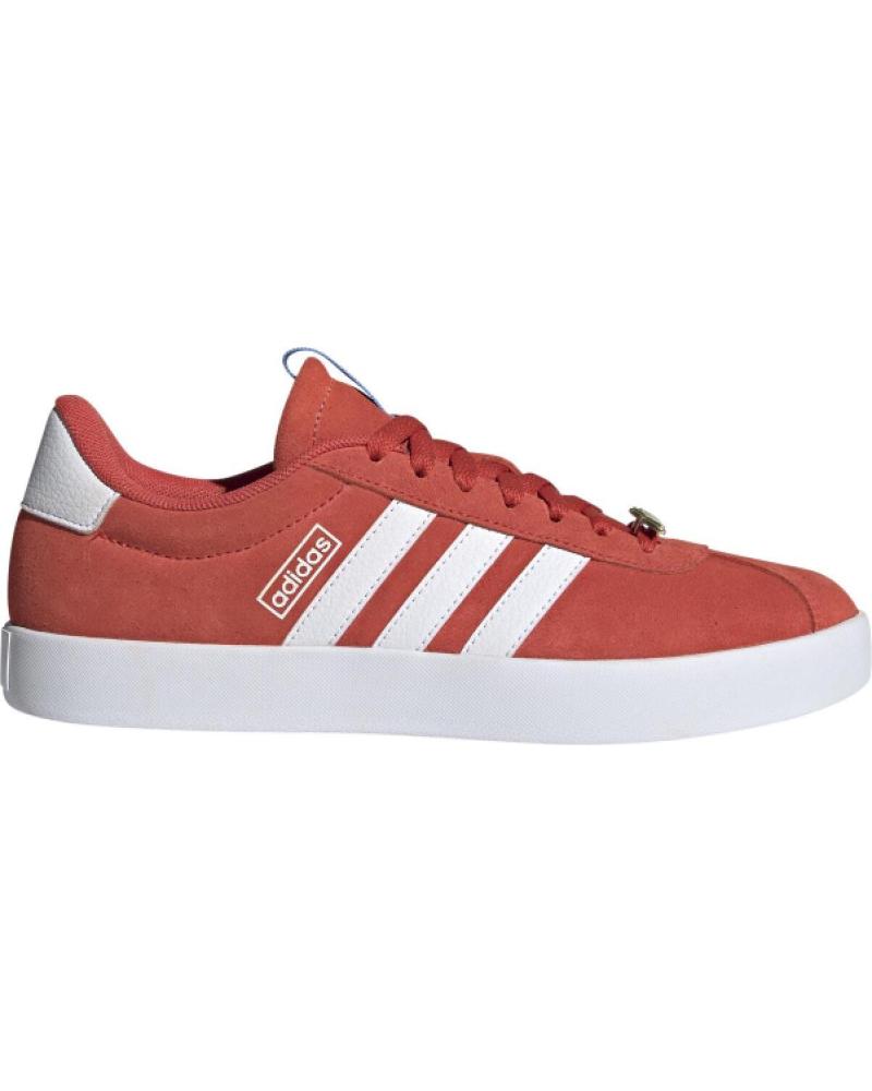 ZAPATILLAS ADIDAS VL COURT 3.0 HOMBRE ROJO BLANCO MULTICOLOR