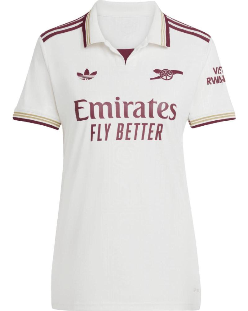 CAMISETA 3ª EQUIPACIÓN ARSENAL FC MUJER 25-26 ADIDAS MULTICOLOR