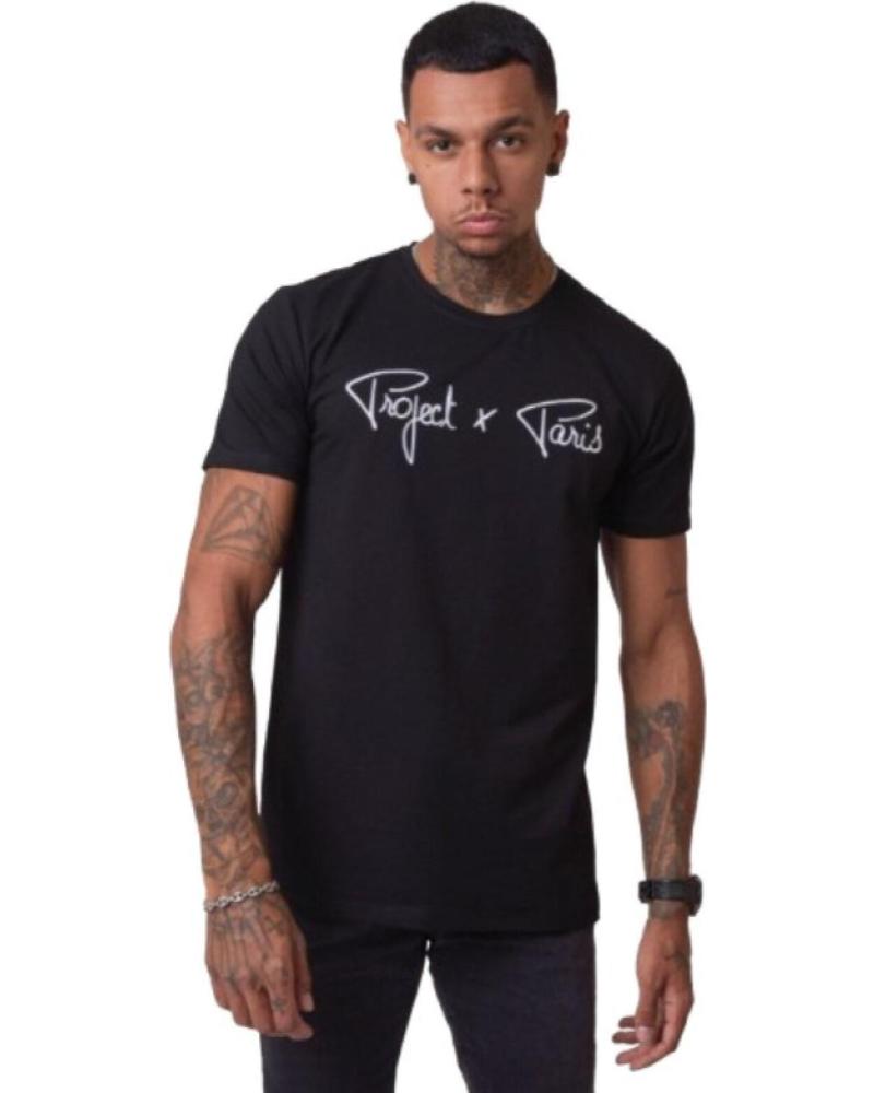 CAMISETA PROJECT X PARIS SIGNATURE CON LOGO MULTICOLOR