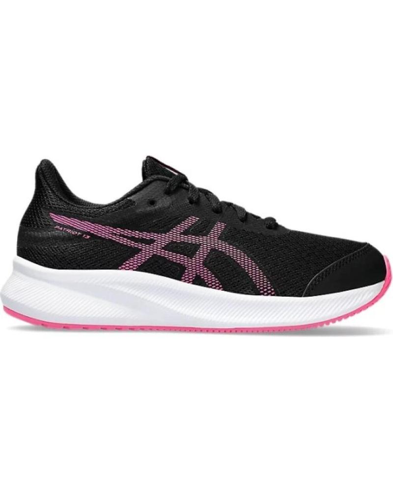 ASICS ZAPATILLAS RUNNING ASICS PATRIOT 13 GS MUJER NEGRO/ROSA MULTICOLOR