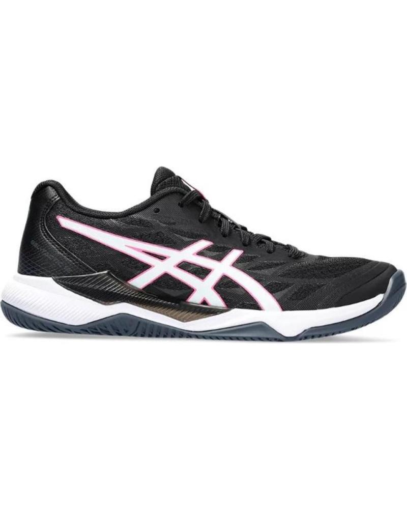 ASICS ZAPATILLAS ASICS GEL-TACTIC 12 MUJER NEGRO ROSA MULTICOLOR