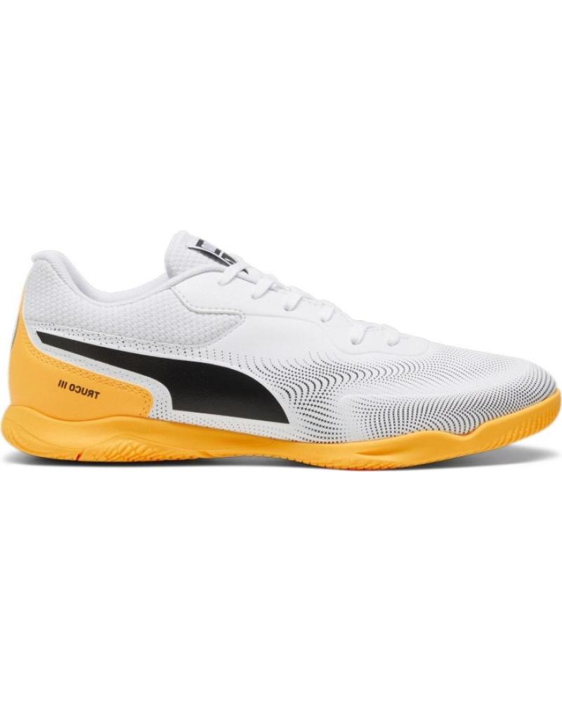 ZAPATILLAS DE FÚTBOL SALA PUMA TRUCO III HOMBRE BLANCO/AMARILLO VARIOS COLORES