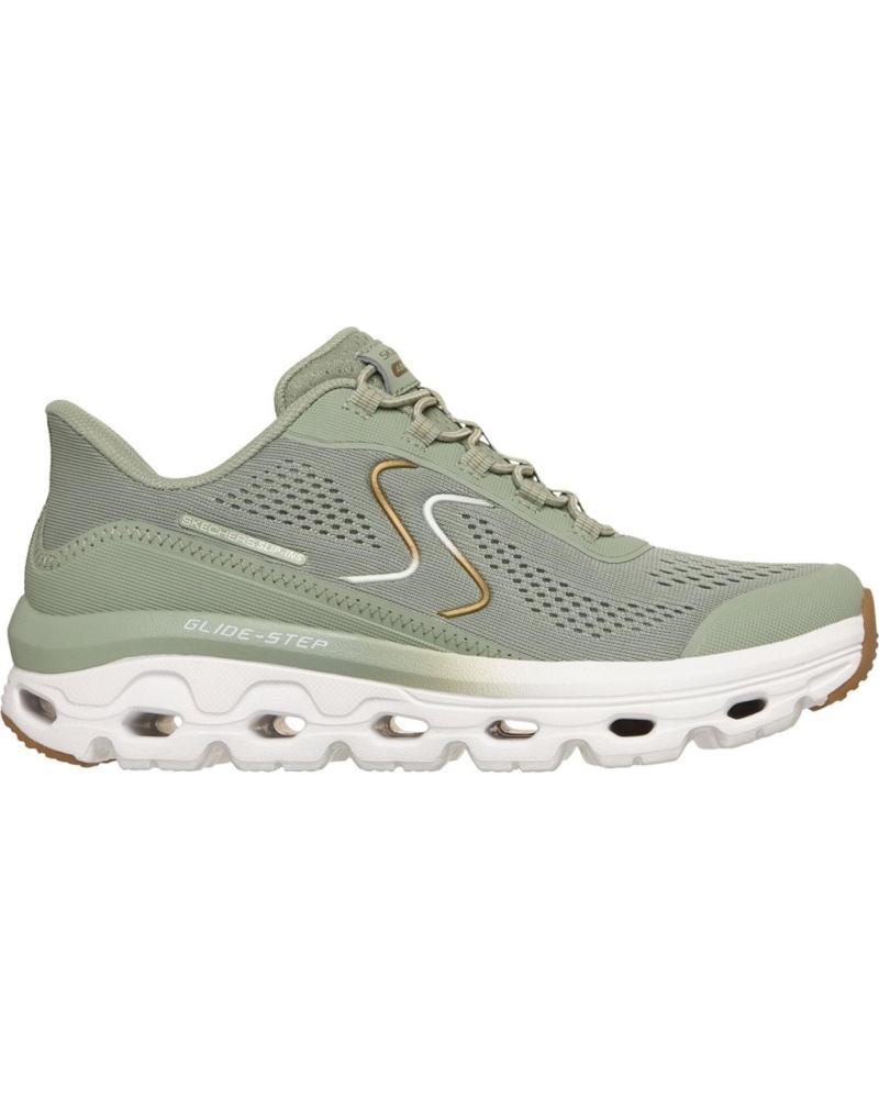 ZAPATILLAS SKECHERS SLIP-INS ARCH FIT GLIDE VERDE CLARO VERDE CLARO