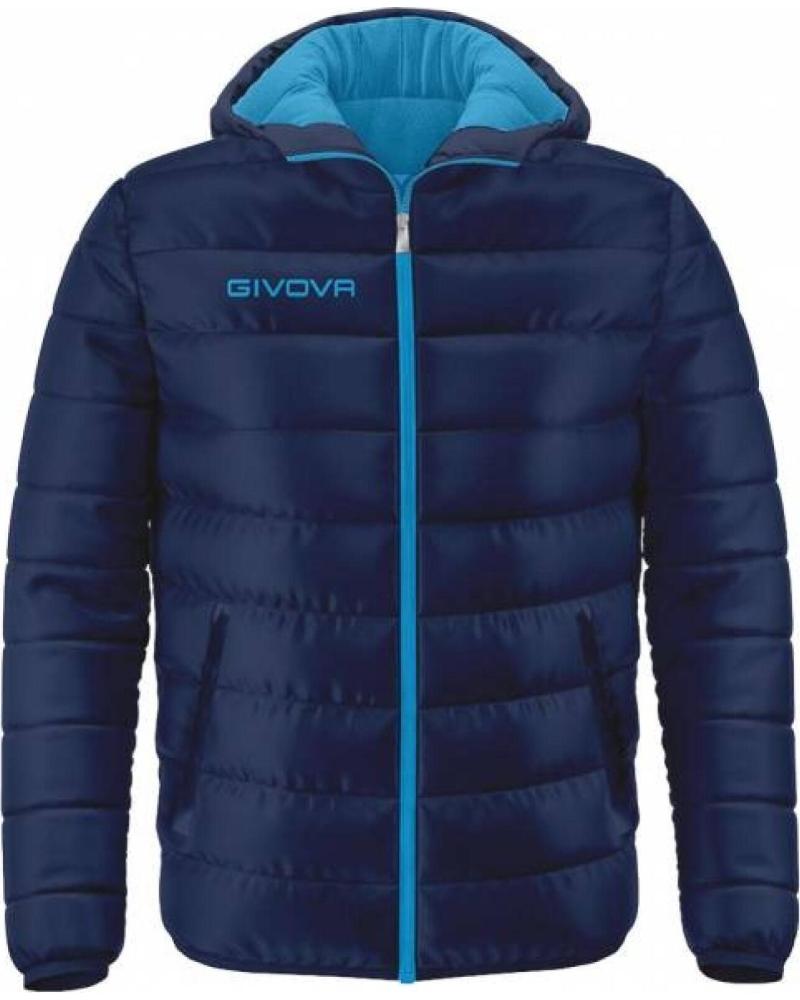 GIVOVA CHAQUETA PLUMÍFERA VIDRIO AZUL AZUL