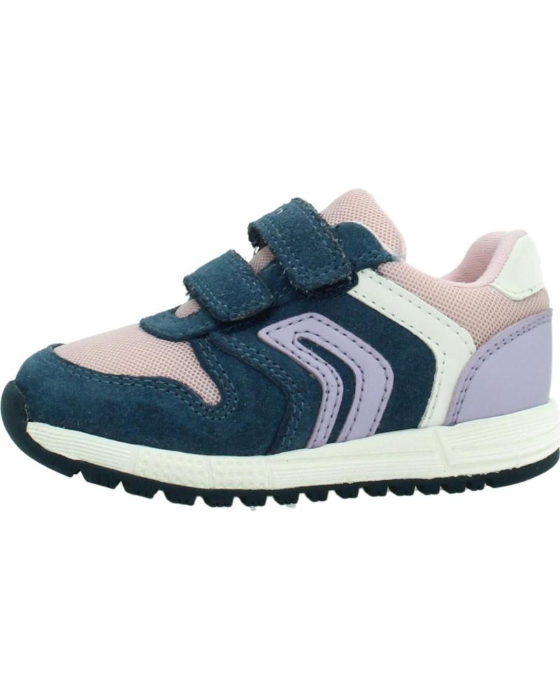 GEOX ZAPATILLAS B ALBEN GIRL CIERRE VELCRO AZUL NIÑA C4BE8 C4BE8