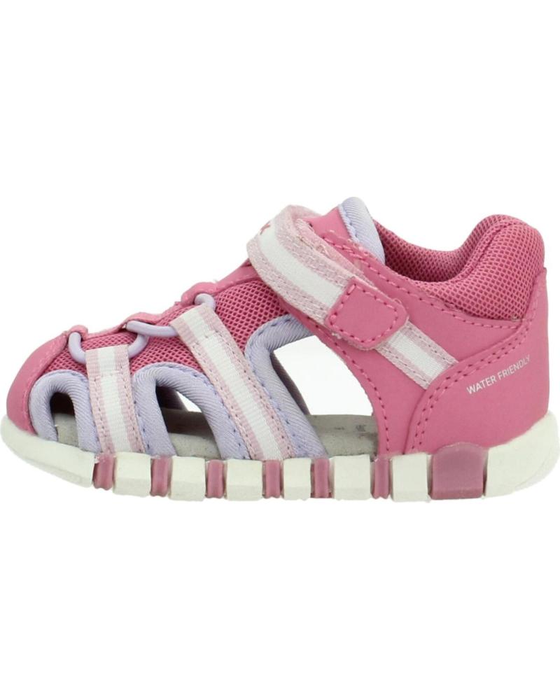 GEOX SANDALIAS B SANDAL IPIDOODOO GIRL CIERRE VELCRO ROSA NIÑA C8F8R C8F8R