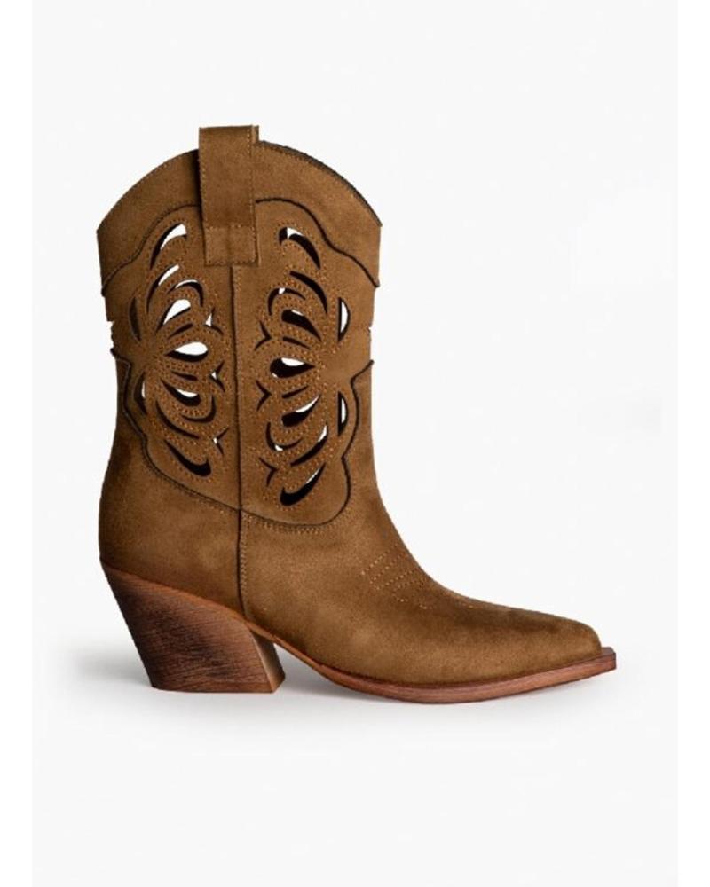 KESLEM BOTAS DE COWBOY KESLEM M6006 CAMEL PARA MUJER CAMEL