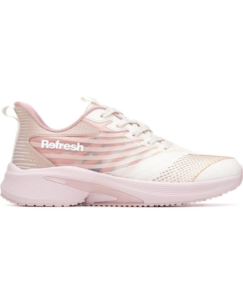 ZAPATILLAS DEPORTIVAS MUJER REFRESH 175117 ROSA CLARO NUDE