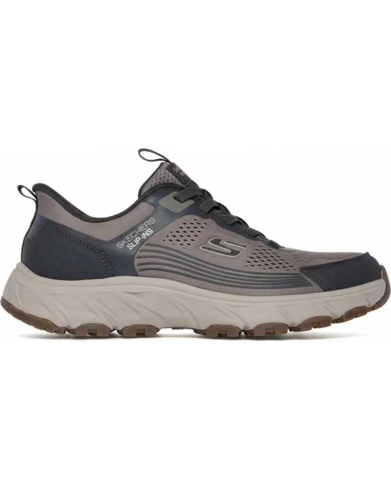 Skechers Zapatillas Slip Ins Hillcrest 20 Gris Oscuro Brown