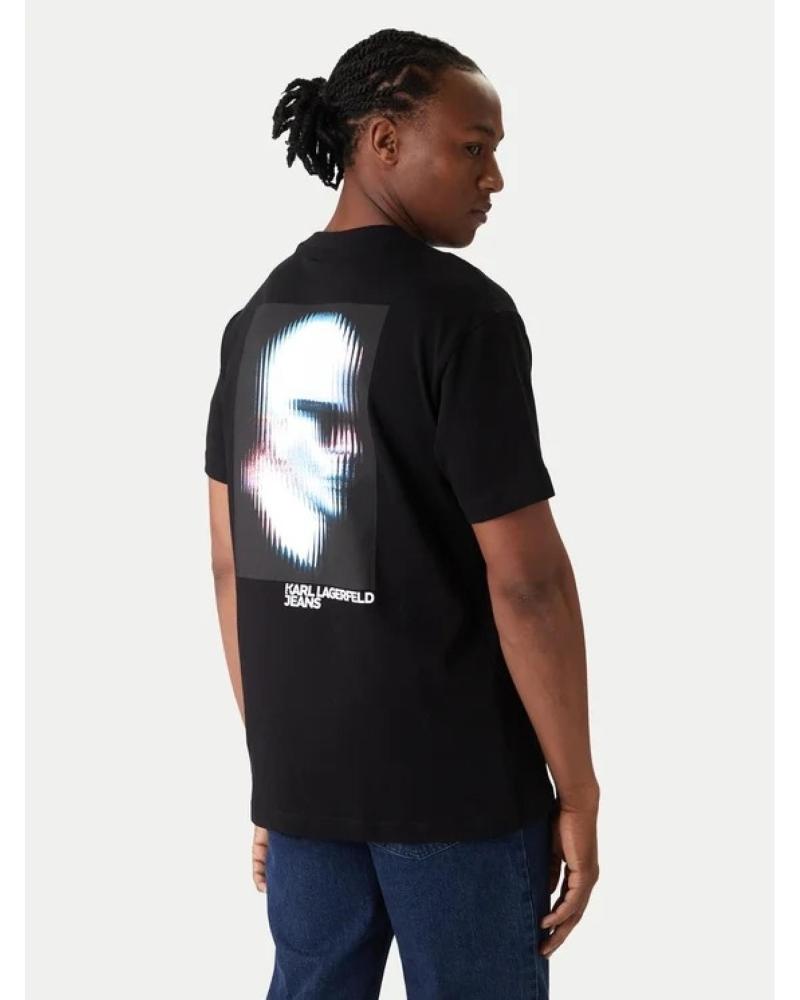 CAMISETA KARL LAGERFELD B1M17069 NEGRA NEGRO