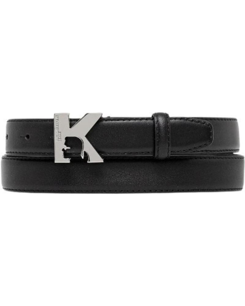 CINTURÓN KARL LAGERFELD K MONOGRAM NEGRO NEGRO