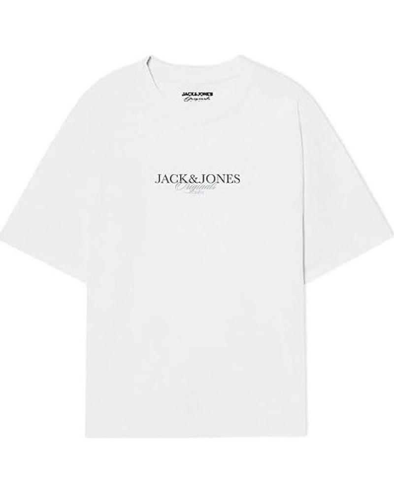 JACK AND JONES CAMISETA JACK & JONES JORBILLYBURG TEE BLANCA BLANCO
