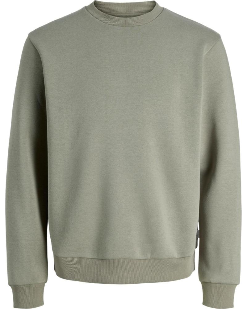 JACK AND JONES SUDADERA JACK & JONES JJEBRADLEY SWEAT CREW VETIVER VERDE HOMBRE VERDE