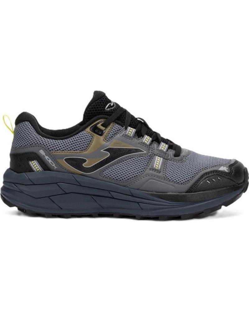 ZAPATILLAS JOMA SHOCK MEN 2522 TRAIL RUNNING HOMBRE GRIS OSCURO VARIOS COLORES