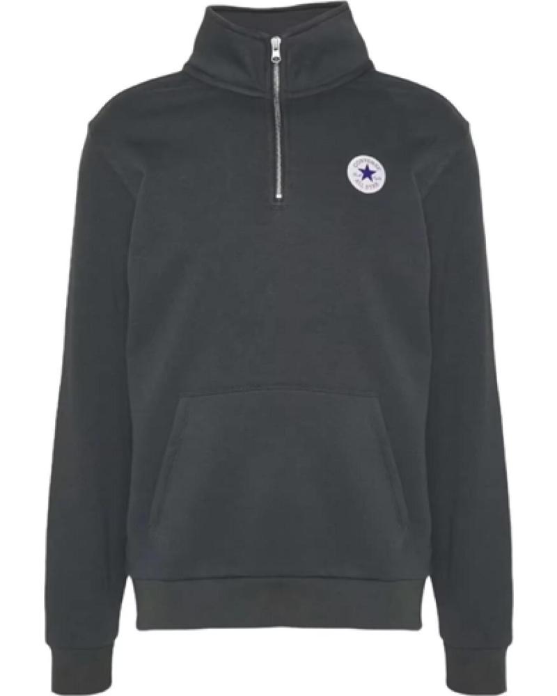 CONVERSE SUDADERA CONVERSE CHUCK QUARTER ZIP BB NEGRA HOMBRE NEGRO