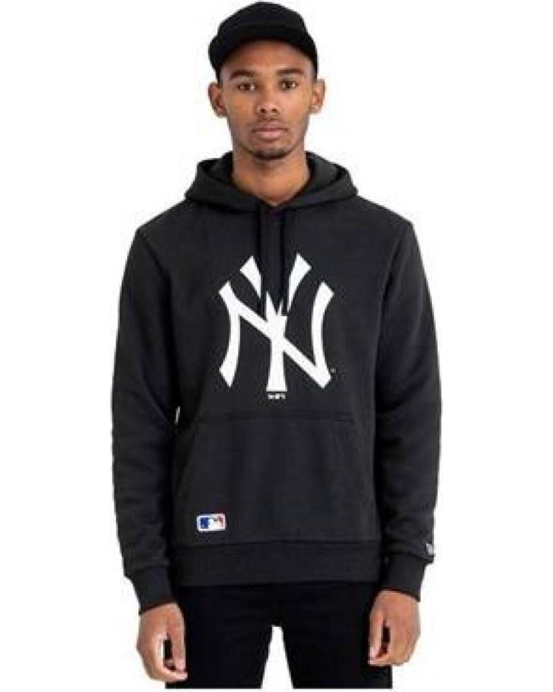 NEW ERA SUDADERA CON CAPUCHA NEW ERA NY YANKEES NEGRA PARA HOMBRE NEGRO