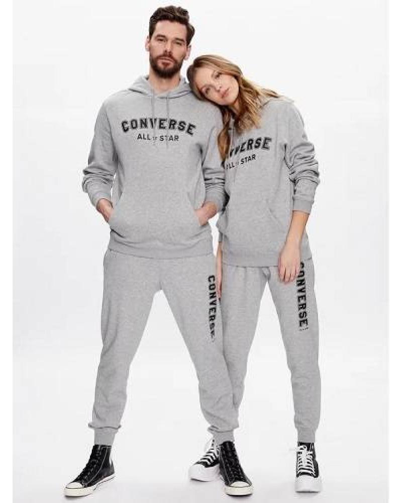 CONVERSE SUDADERA CONVERSE CLASSIC FIT UNISEX GRIS GRIS