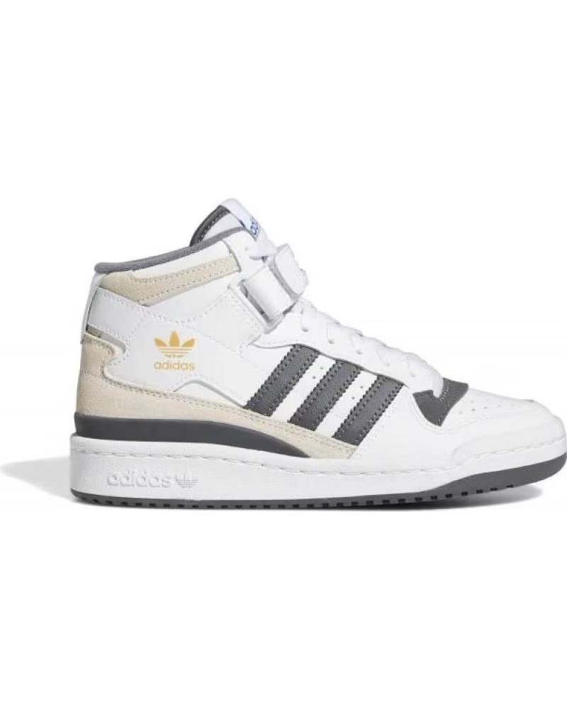 Zapatillas Adidas Forum Mid J Blanco