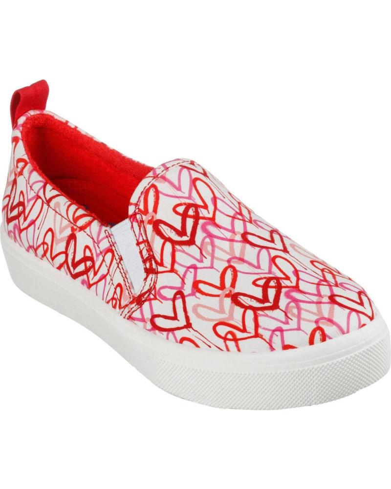 SKECHERS ZAPATILLAS SKECHERS POPPY - DRIPPING LOVE BLANCAS BLANCO