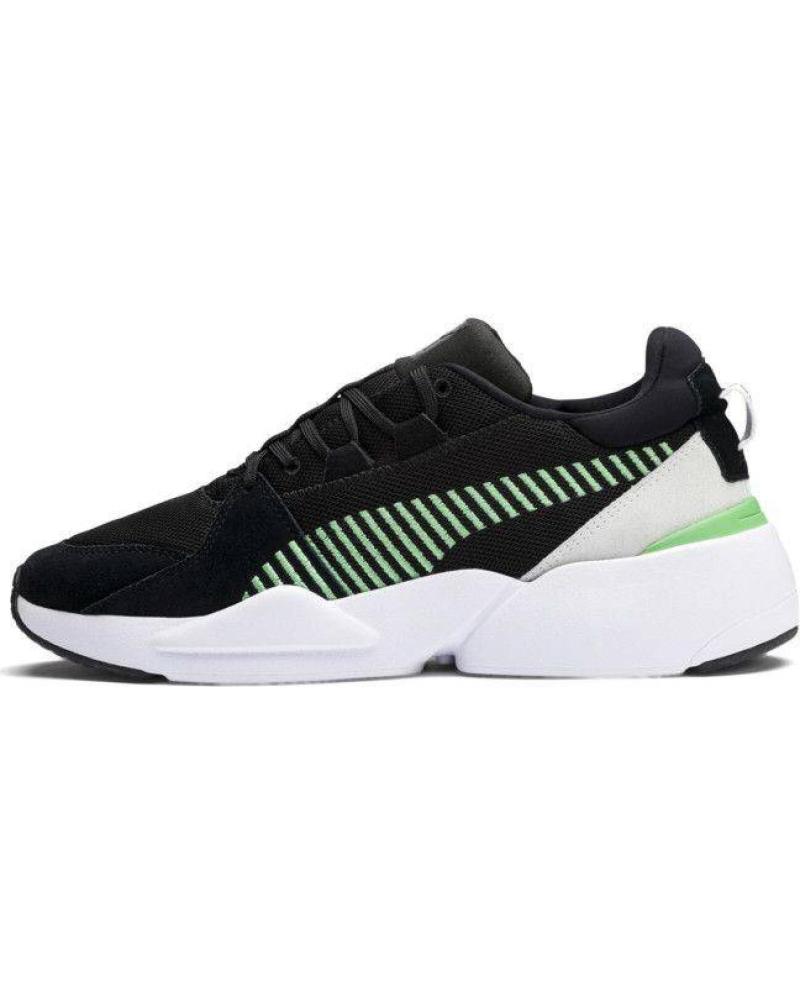 PUMA ZAPATILLAS PUMA ZETA SUEDE GLACIER GRAY NEGRAS NEGRO