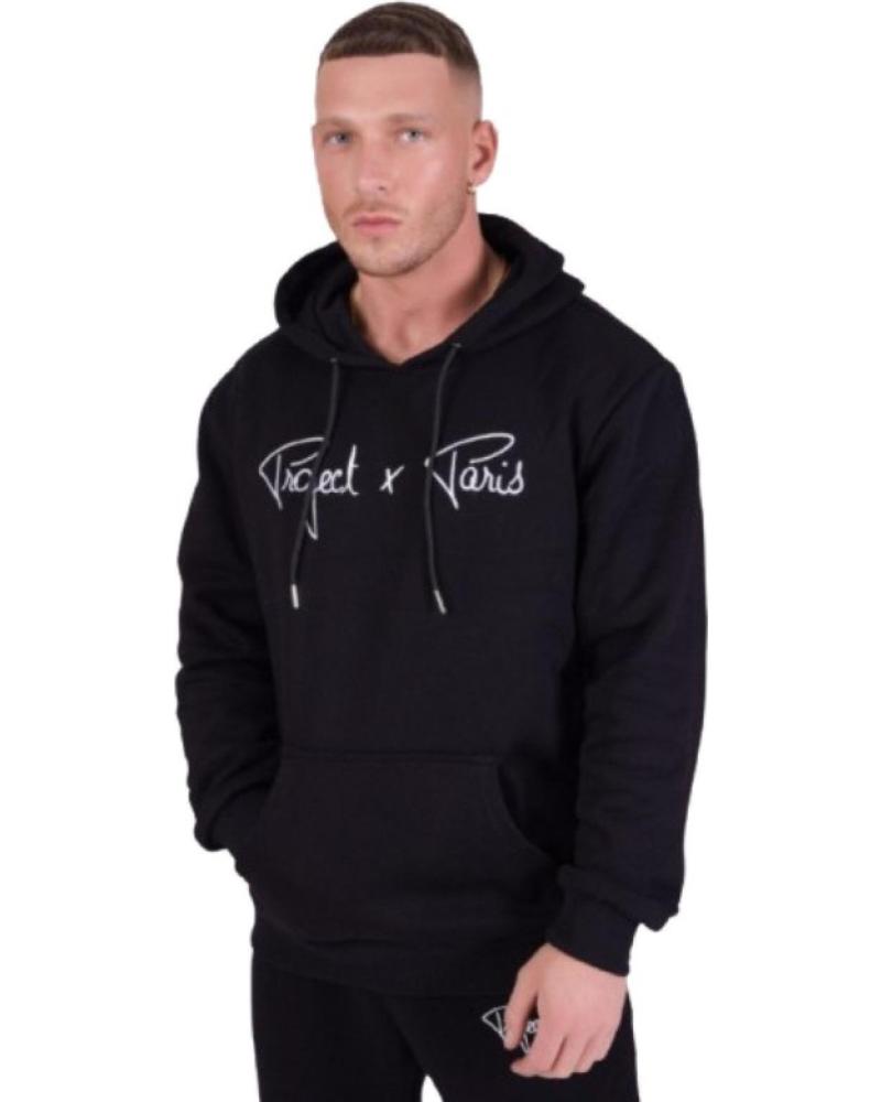 PROJECT X PARIS SUDADERA CON CAPUCHA PROJECT X PARIS SIGNATURE NEGRA MULTICOLOR