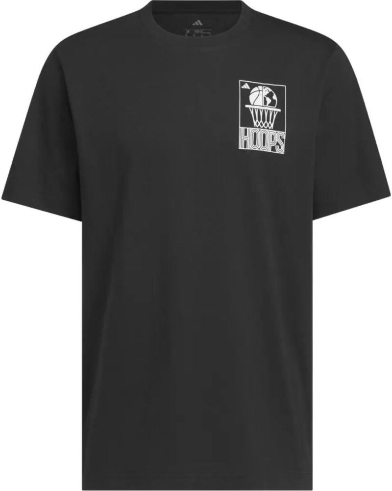 ADIDAS CAMISETA ADIDAS WORLD WIDE HOOPS NEGRA HOMBRE 1