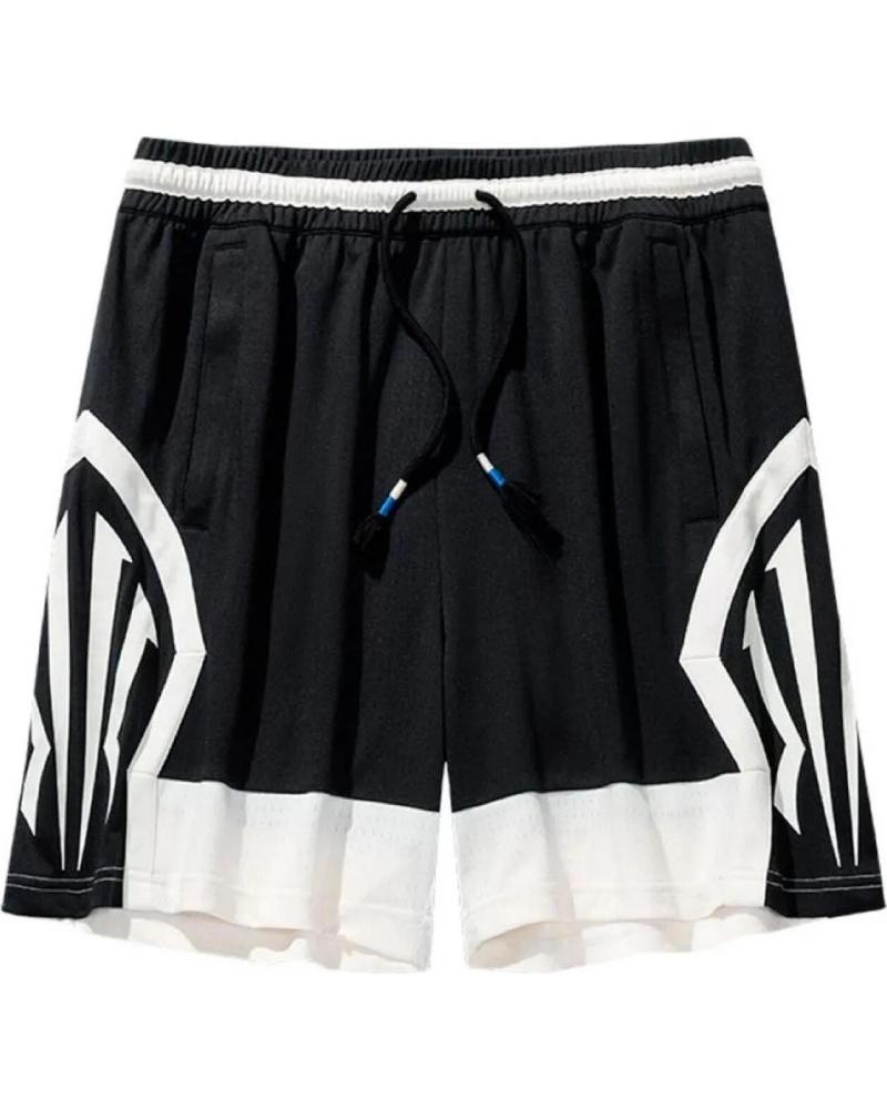 ANTA PANTALÓN CORTO KAI KNIT GAME ANTA NEGRO BLANCO 1