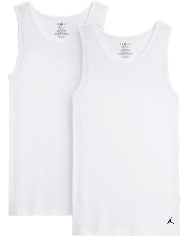 JORDAN PACK 2 CAMISETAS JORDAN FLIGHT COTTON STRETCH BLANCAS 1