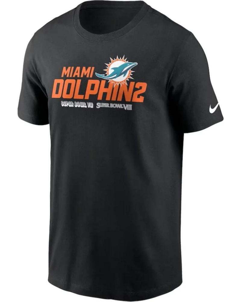 NIKE CAMISETA NIKE NFL MIAMI DOLPHINS ESSENTIAL LOGO HOMBRE 1
