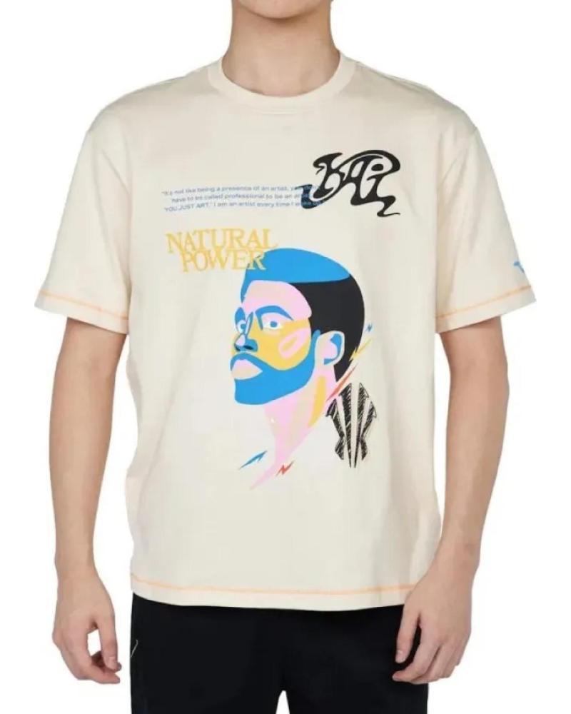 ANTA CAMISETA ANTA KAI KNOW YOUR POWER BEIGE 1